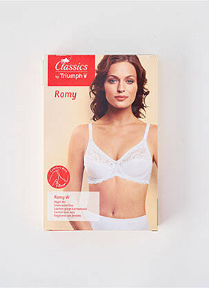 Soutien-gorge haut soutien-gorge emboitant haut soutien-gorge emboitant blanc TRIUMPH femme