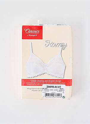 Soutien-gorge haut soutien-gorge emboitant haut soutien-gorge emboitant blanc TRIUMPH femme