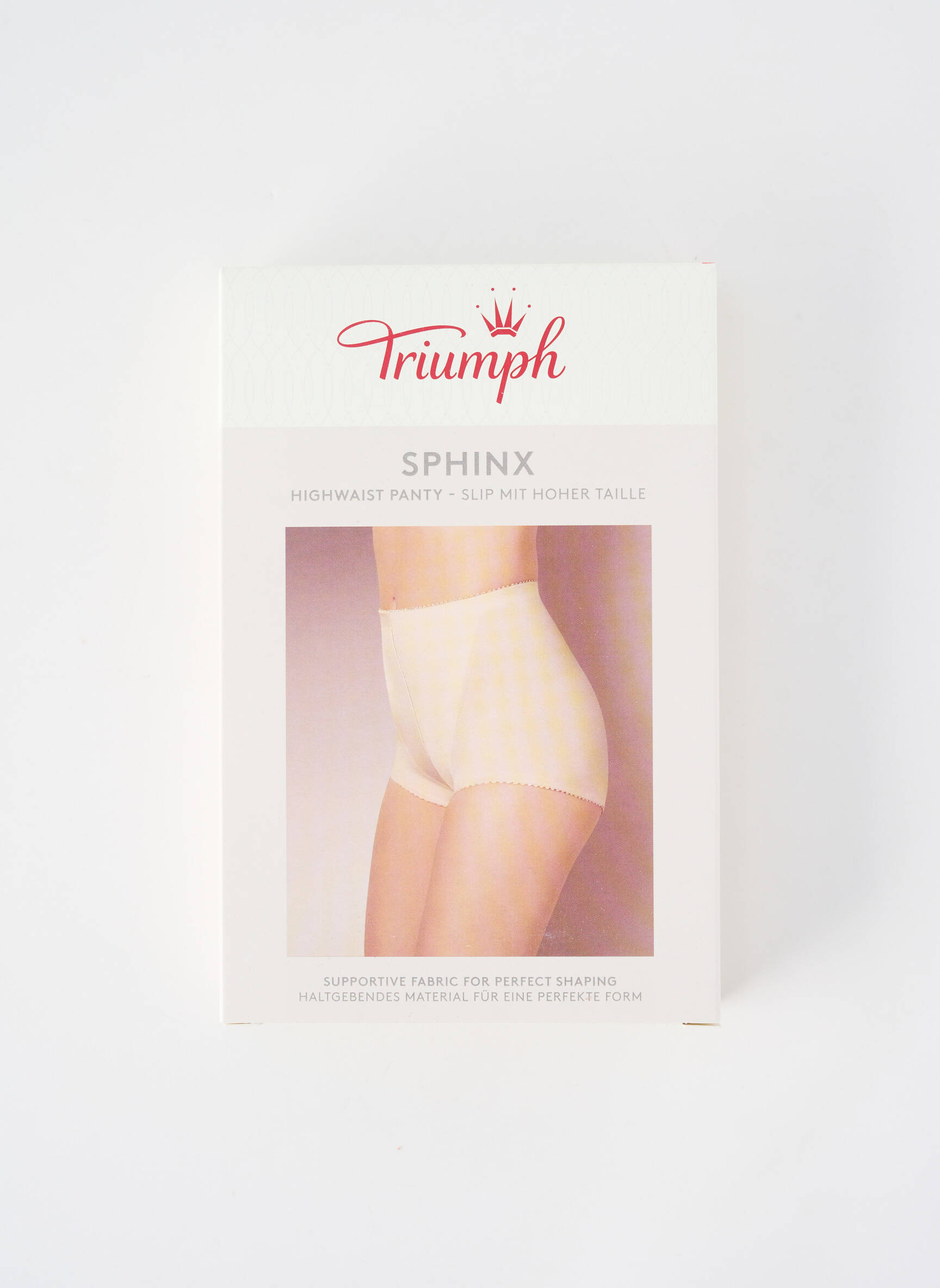 Culotte haute effet matière satinée beige TRIUMPH femme