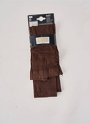 Collants stretch marron GOLDEN LADY femme