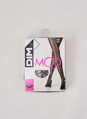 Collants stretch noir DIM femme