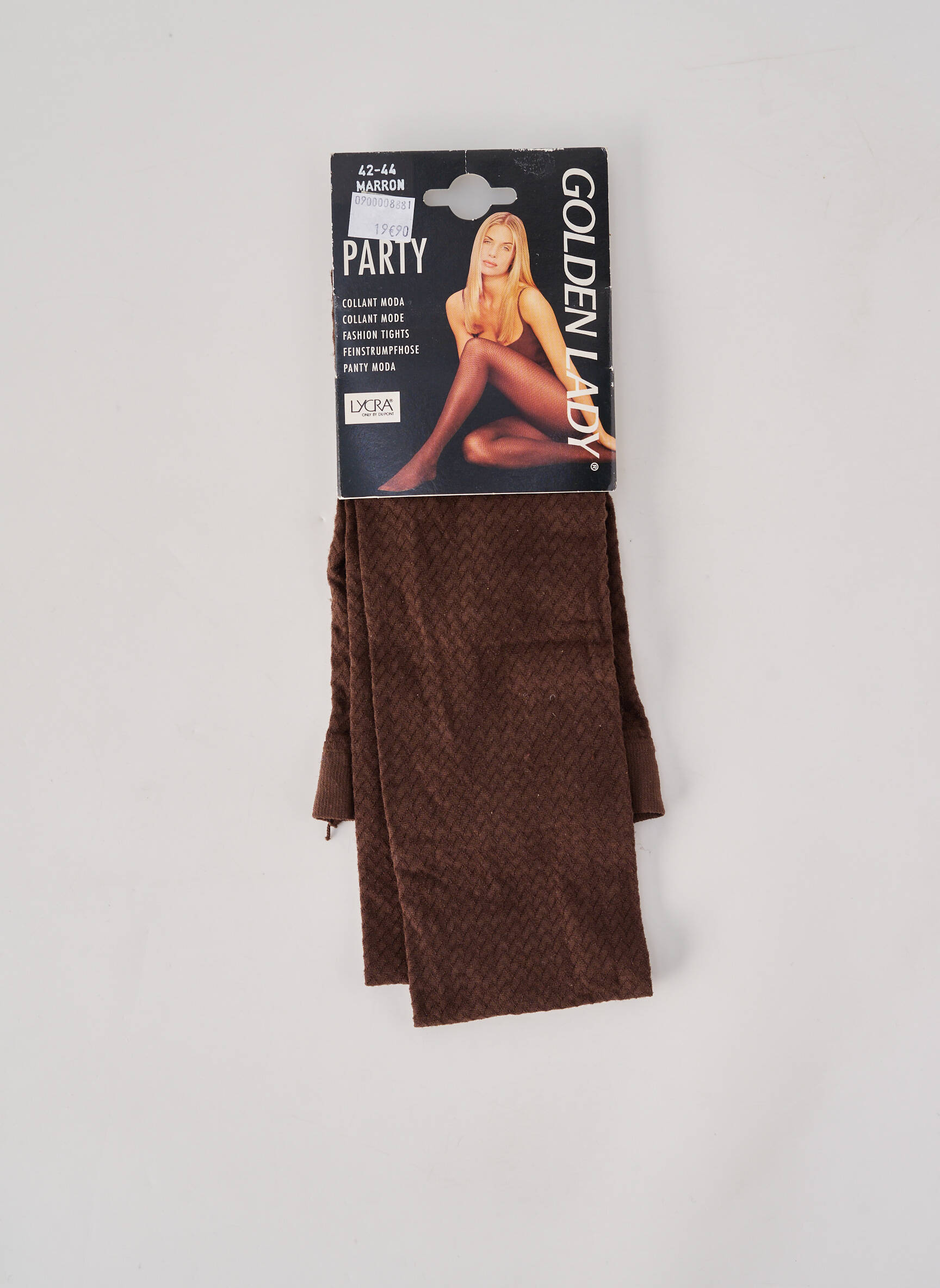 Collants stretch marron GOLDEN LADY femme