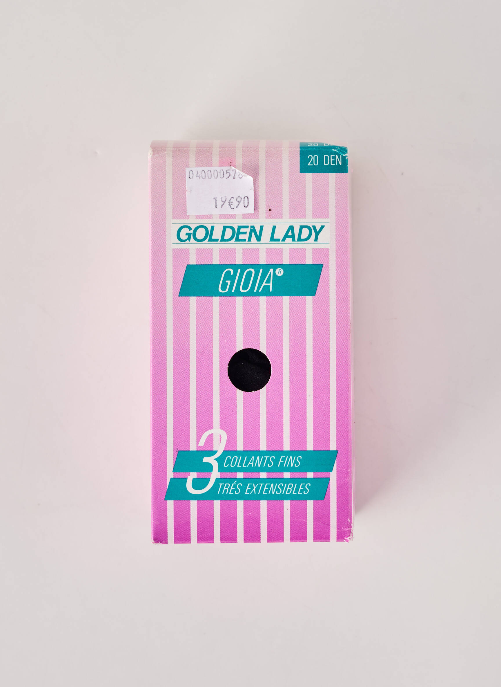 Collants stretch noir GOLDEN LADY femme