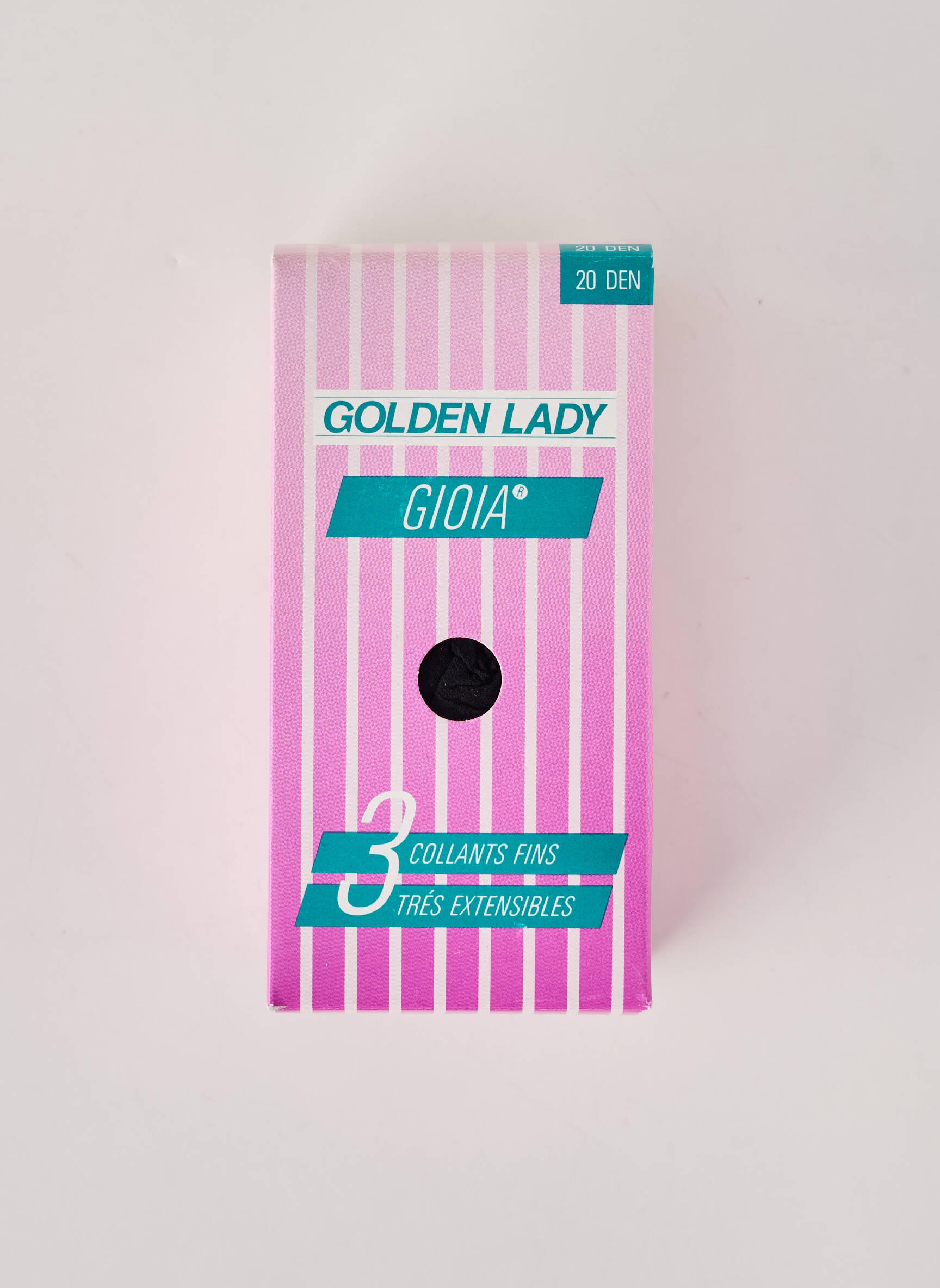 Collants stretch noir GOLDEN LADY femme