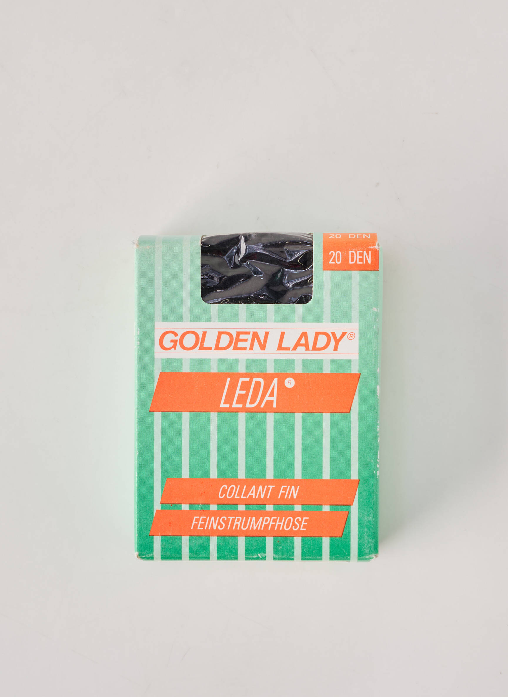 Collants stretch noir GOLDEN LADY femme