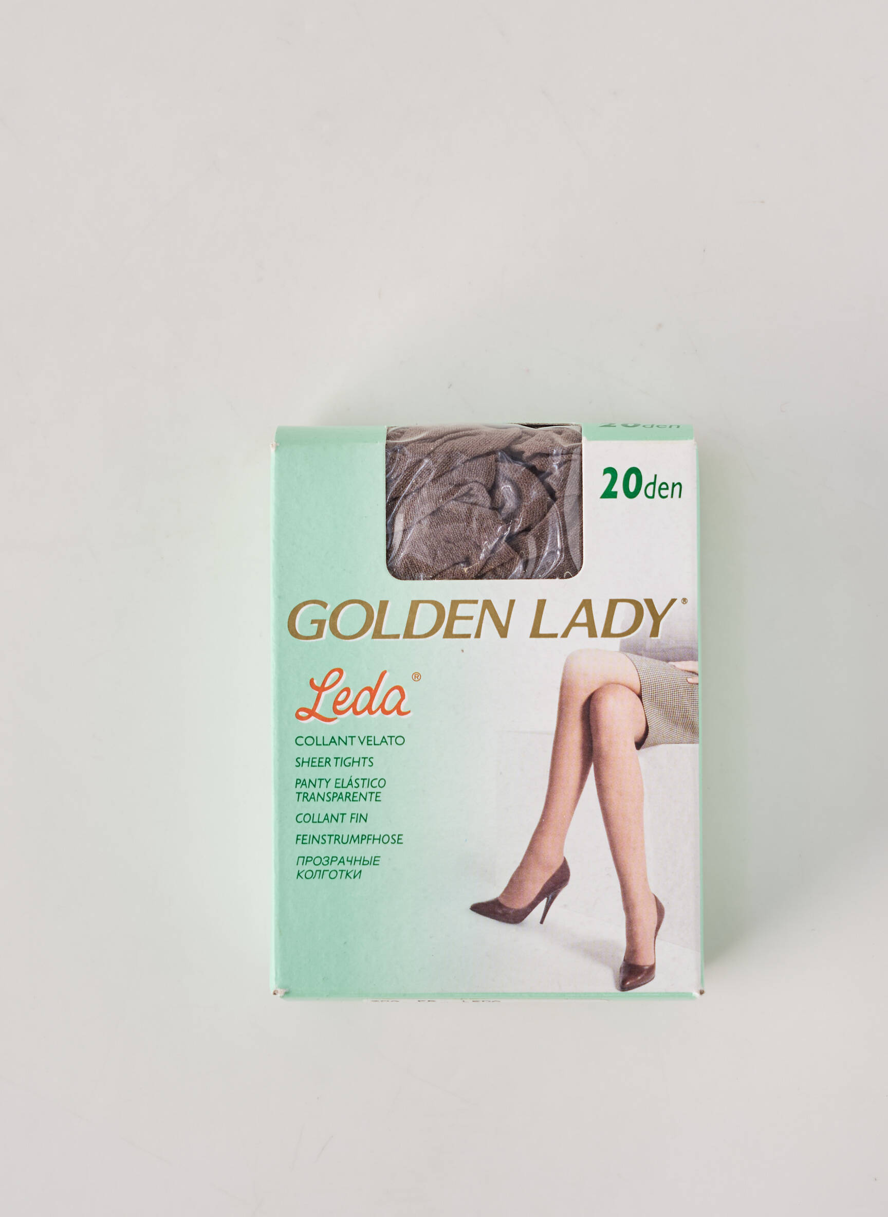 Collants stretch beige GOLDEN LADY femme