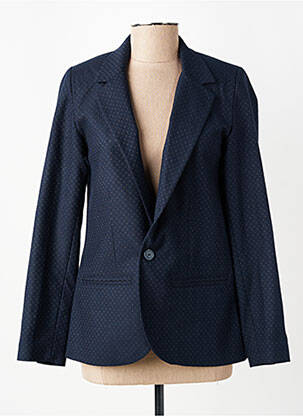 Blazer poches bleu REIKO femme