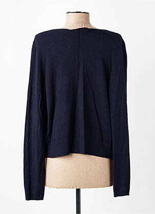 Gilet manches longues stretch bleu OUI femme