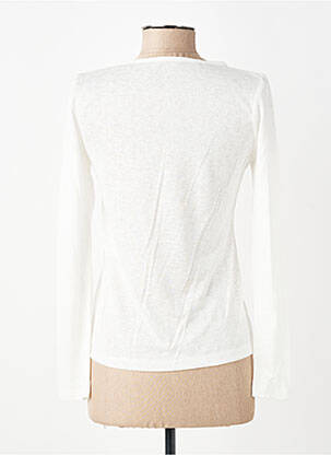 T-shirt manches longues manches longues blanc LPB LES PETITES BOMBES  femme