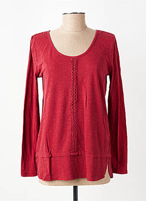 T-shirt manches longues manches longues rouge YERSE femme