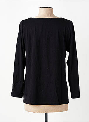 T-shirt manches 3/4 manches 3/4 noir AKELA KEY femme