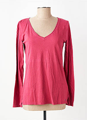 T-shirt manches longues manches longues rose YERSE femme