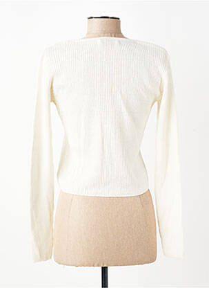 Gilet manches longues stretch beige SCHOOL RAG femme