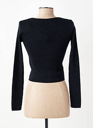 Gilet manches longues stretch noir SCHOOL RAG femme
