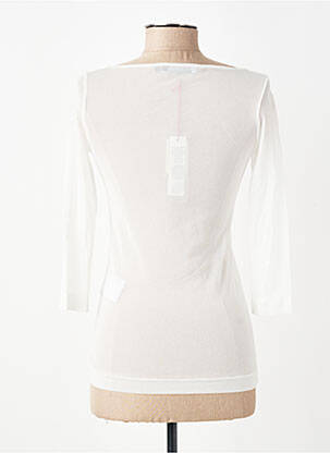 Top manches longues manches longues blanc RAIN KISS femme