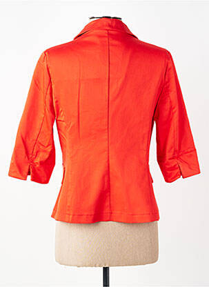 Blazer fausses poches orange RINASCIMENTO femme