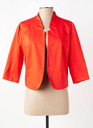 Veste chic col v orange RINASCIMENTO femme