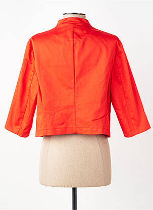 Veste chic col v orange RINASCIMENTO femme