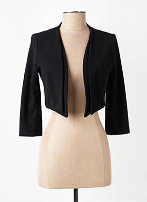 Boléro manches longues noir RINASCIMENTO femme