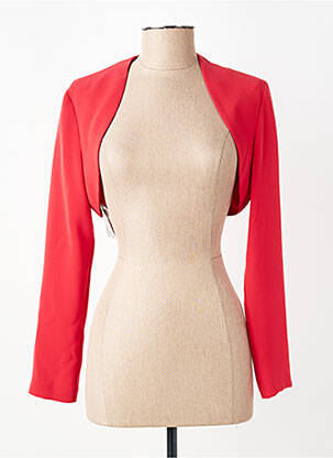 Boléro manches longues rouge RINASCIMENTO femme