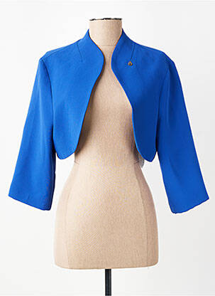 Boléro manches longues bleu RINASCIMENTO femme