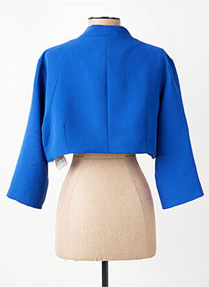 Boléro manches longues bleu RINASCIMENTO femme