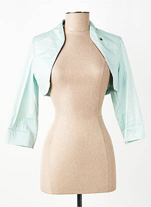 Boléro coupe cintrée vert RINASCIMENTO femme