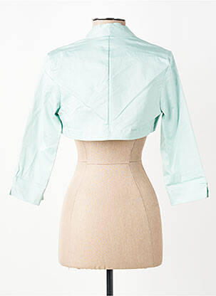 Boléro coupe cintrée vert RINASCIMENTO femme