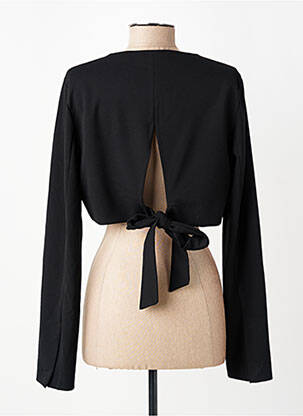 Boléro manches longues noir RINASCIMENTO femme