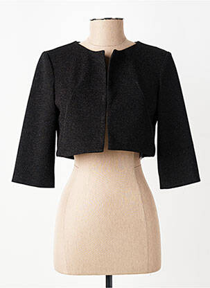 Boléro col rond noir RINASCIMENTO femme