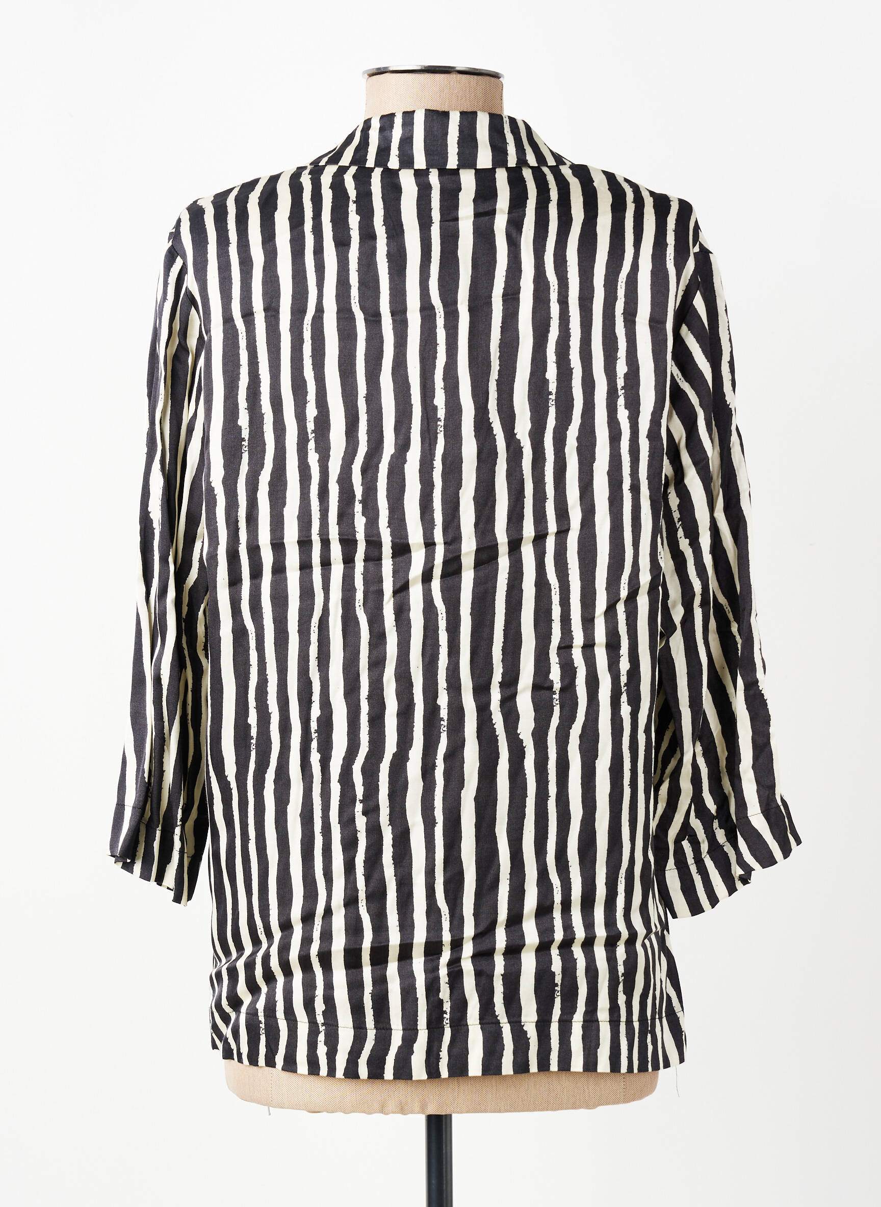 Blazer fermeture boutonnée sur le devant noir YERSE femme