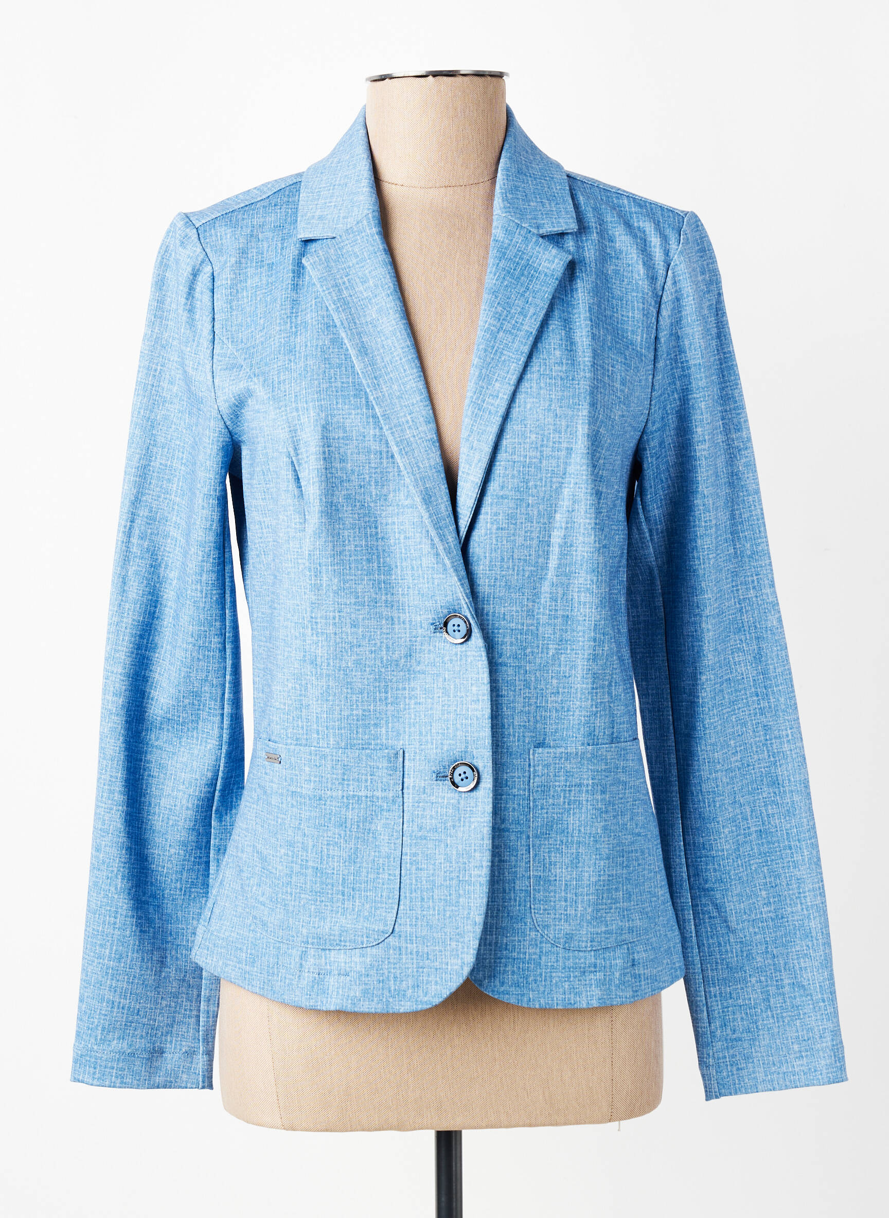 Blazer poches bleu STREET ONE femme