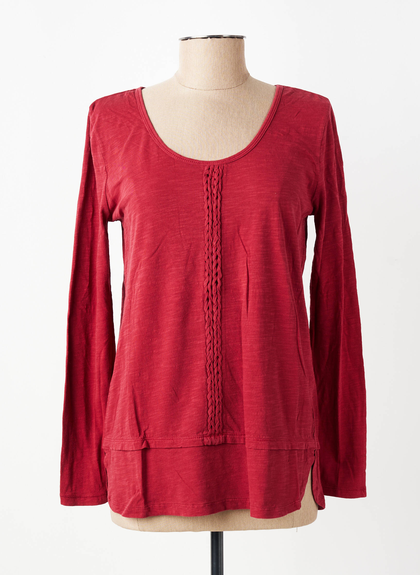 T-shirt manches longues manches longues rouge YERSE femme