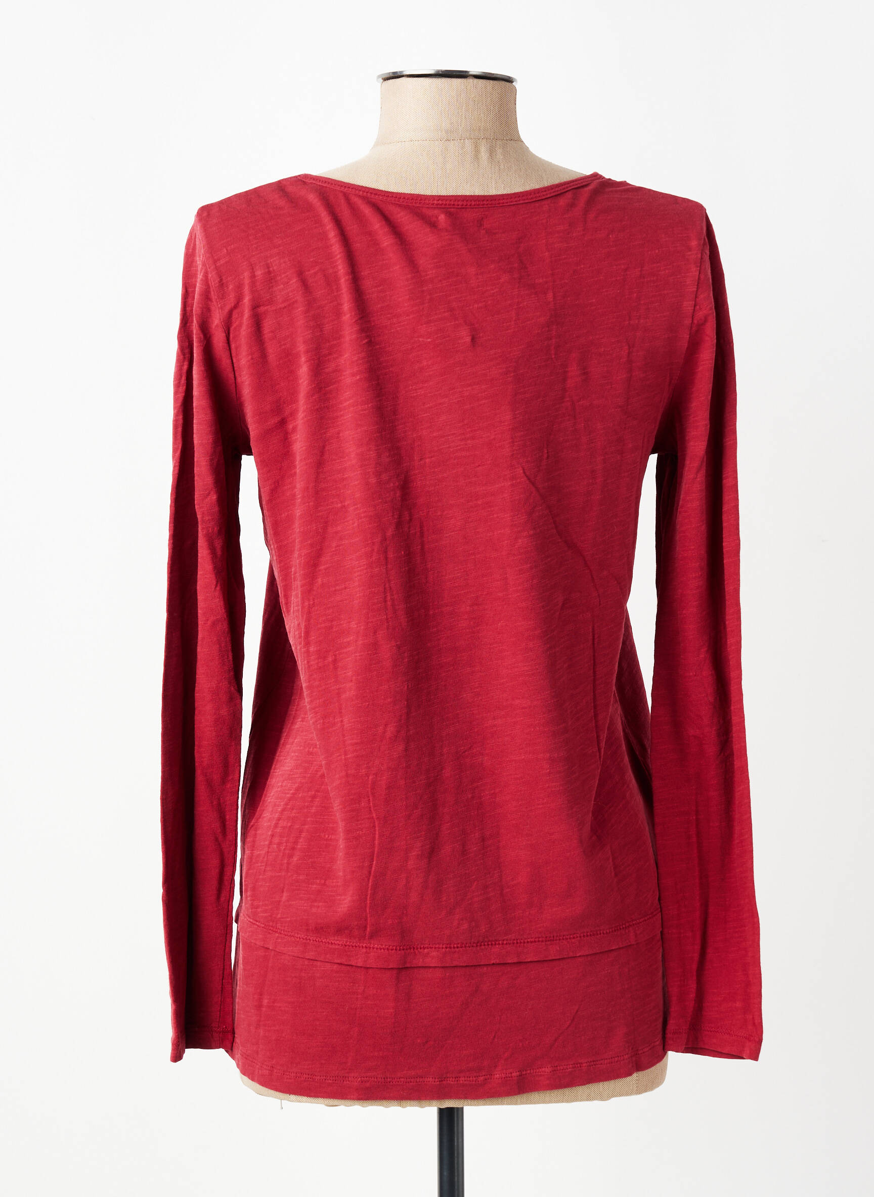 T-shirt manches longues manches longues rouge YERSE femme