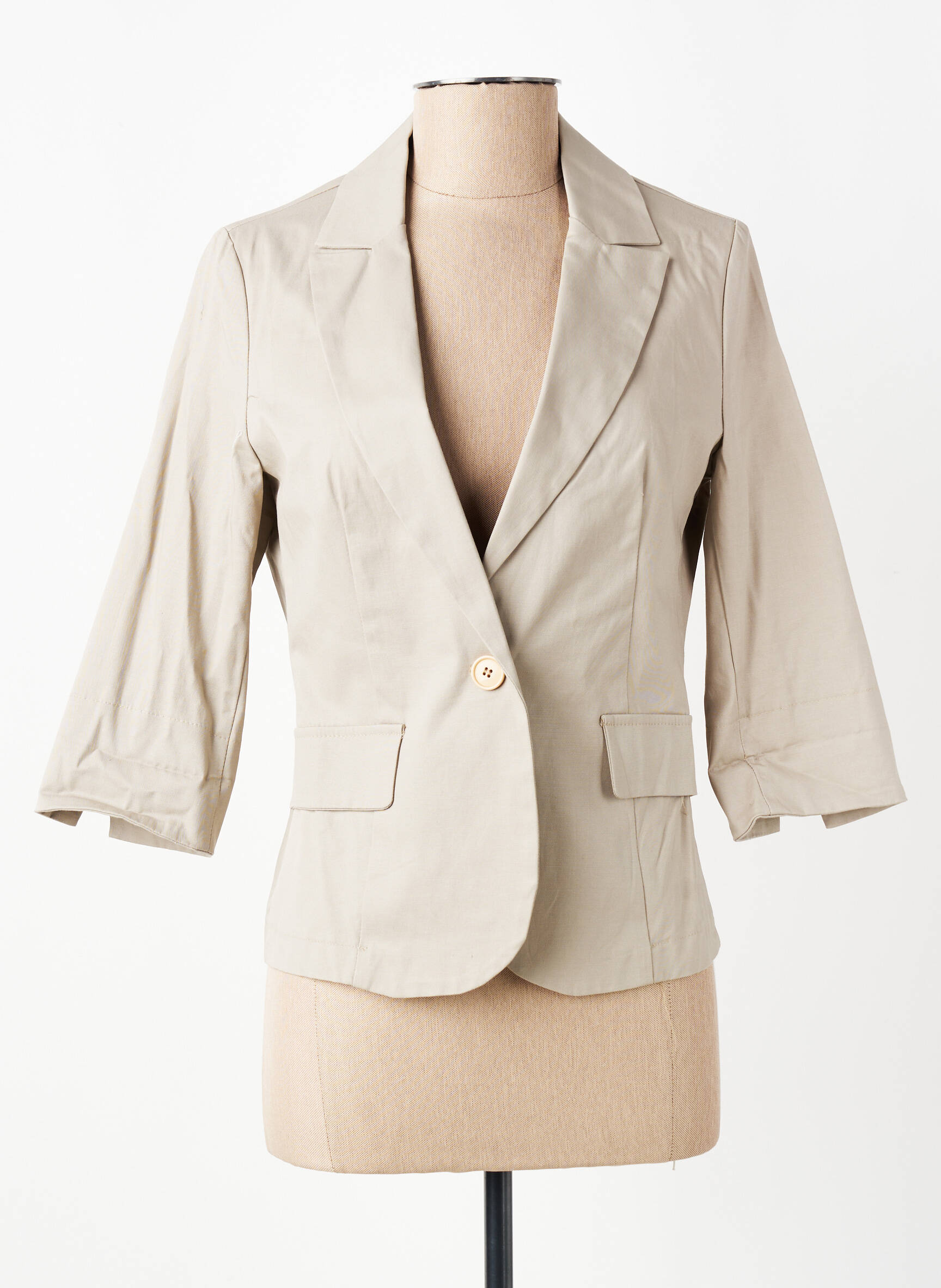 Blazer poches beige RINASCIMENTO femme