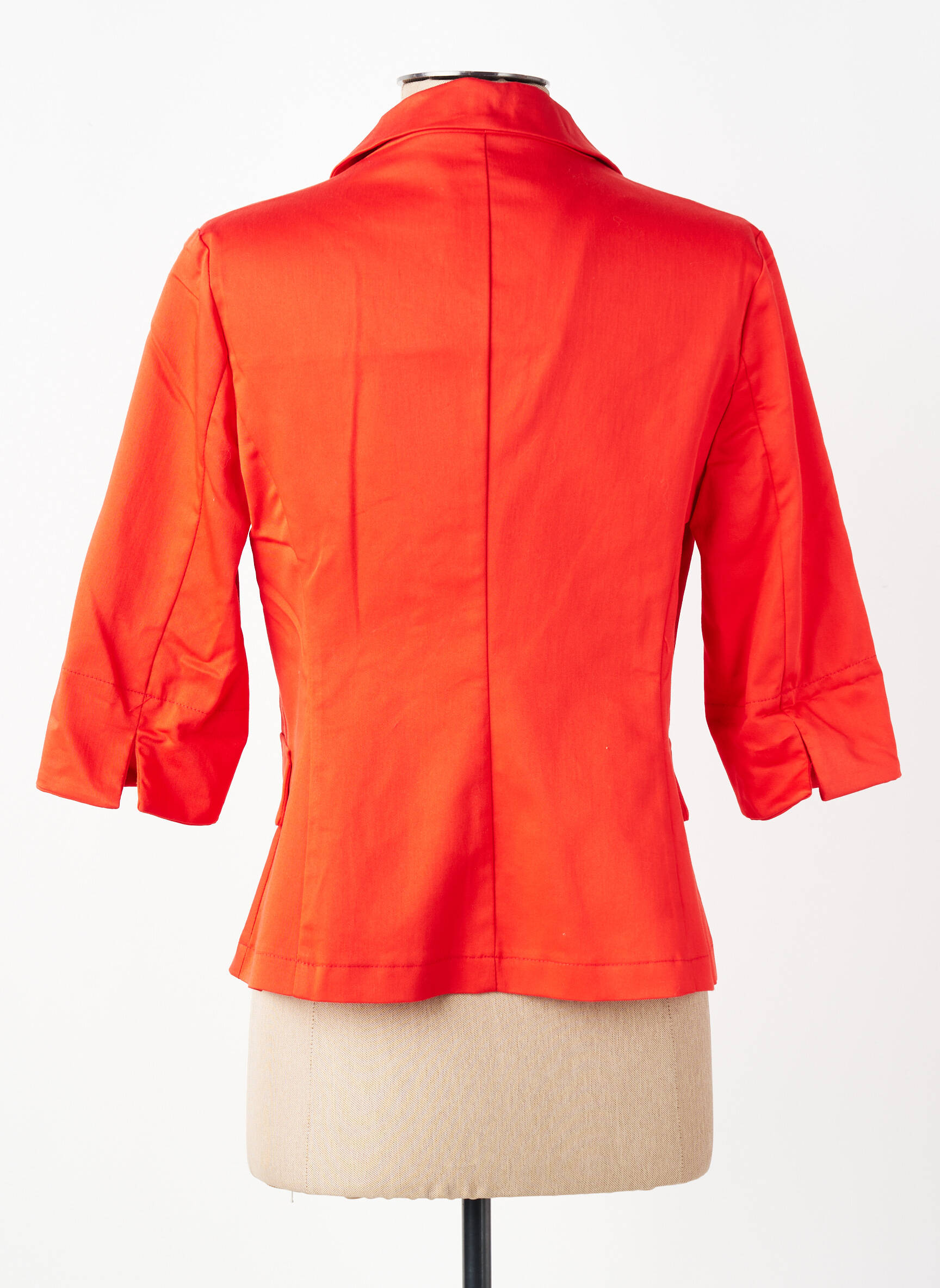Blazer fausses poches orange RINASCIMENTO femme