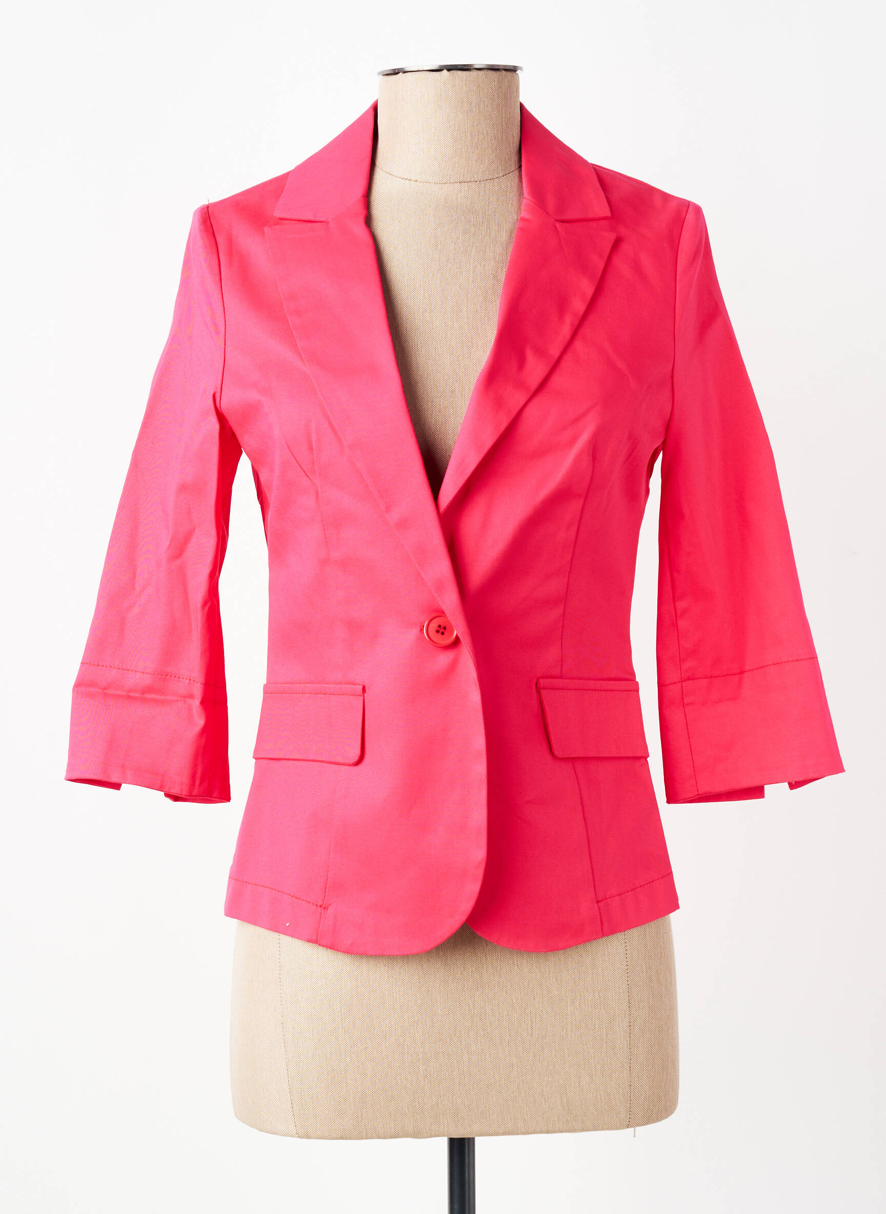 Blazer poches rose RINASCIMENTO femme