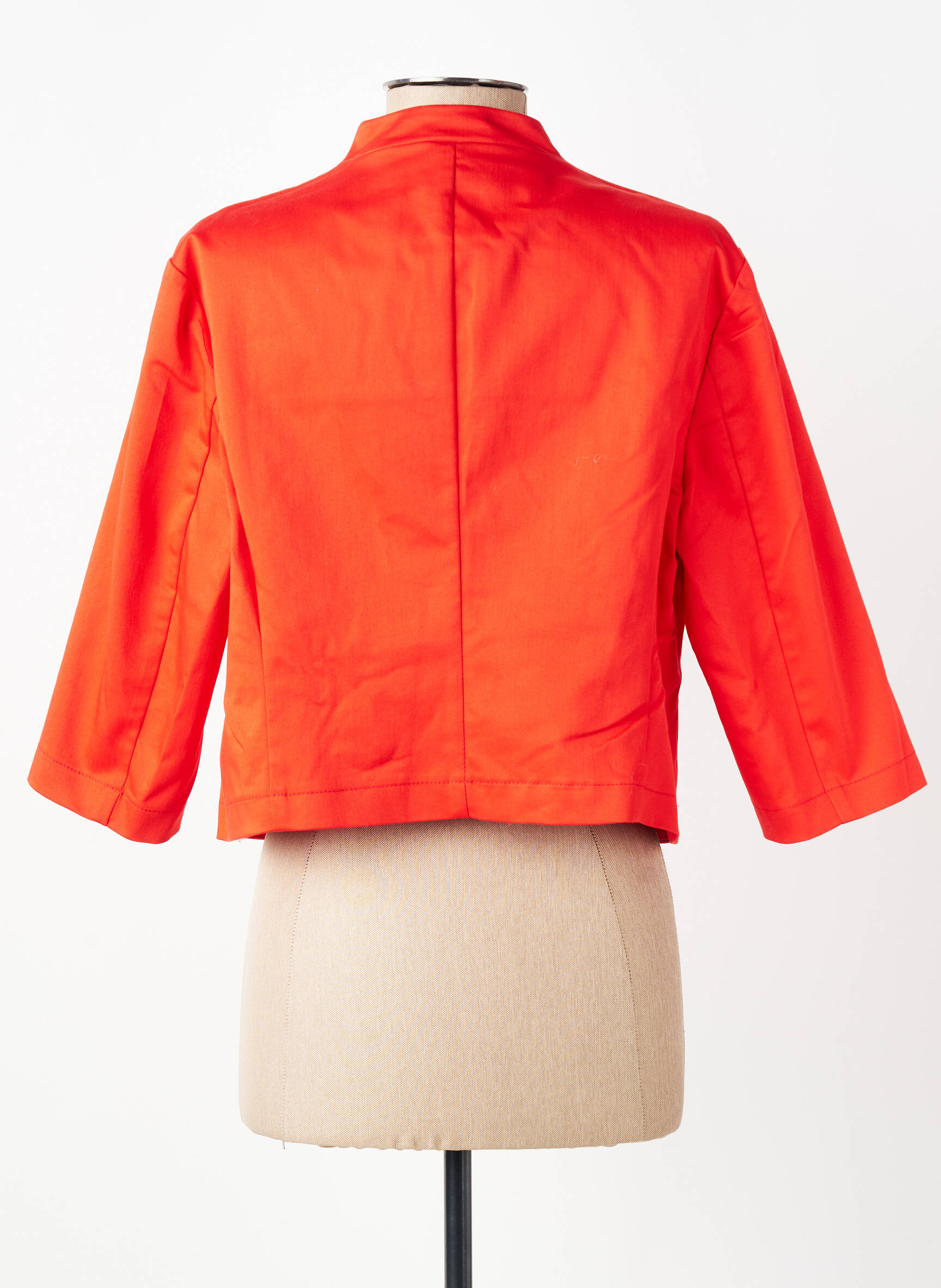 Veste chic col v orange RINASCIMENTO femme