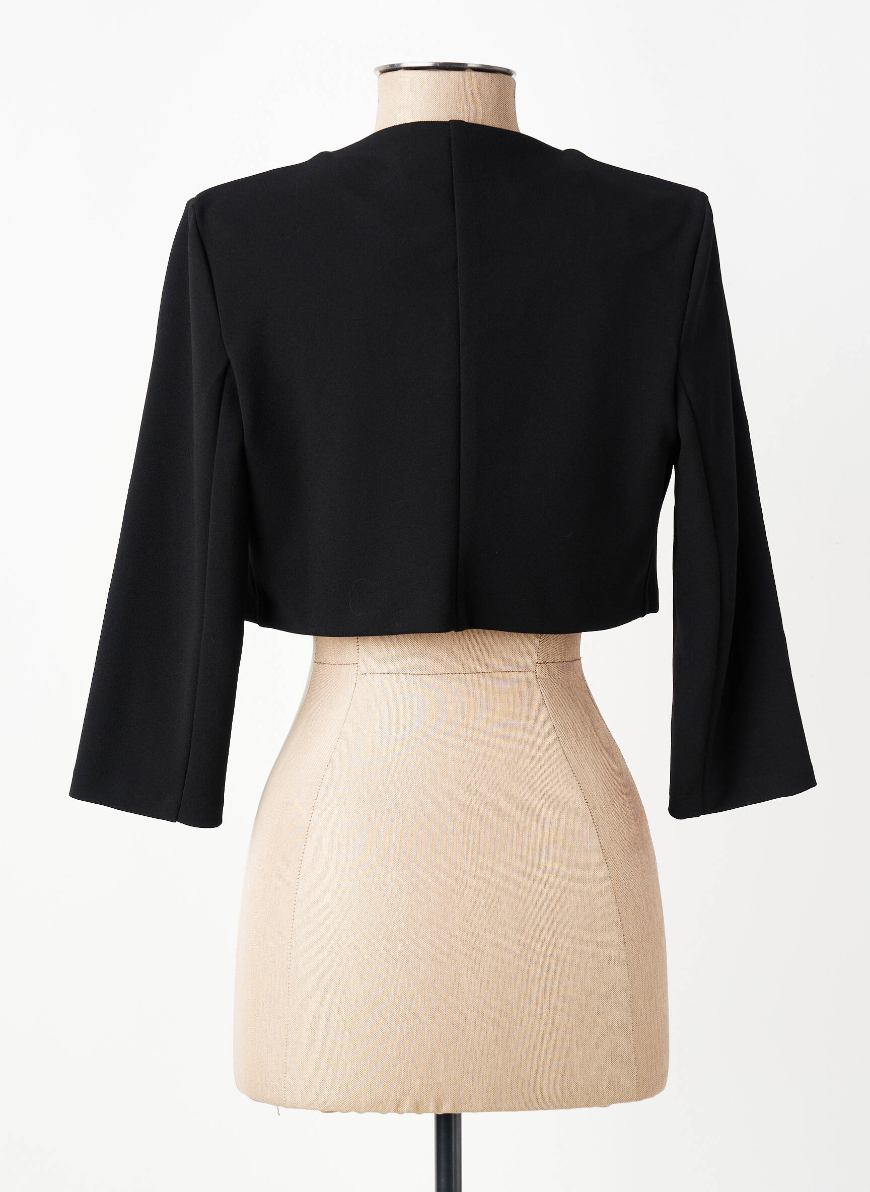 Boléro manches longues noir RINASCIMENTO femme