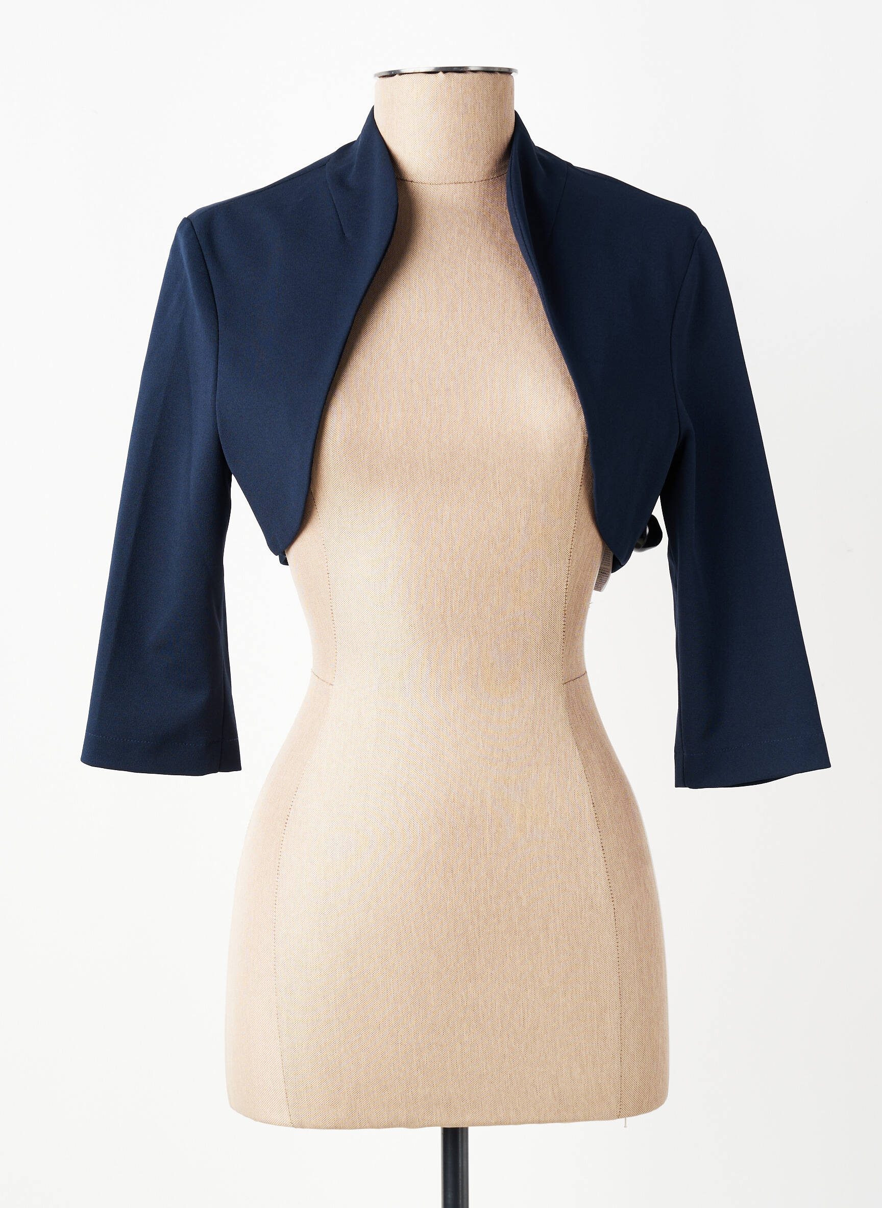 Boléro manches longues bleu RINASCIMENTO femme