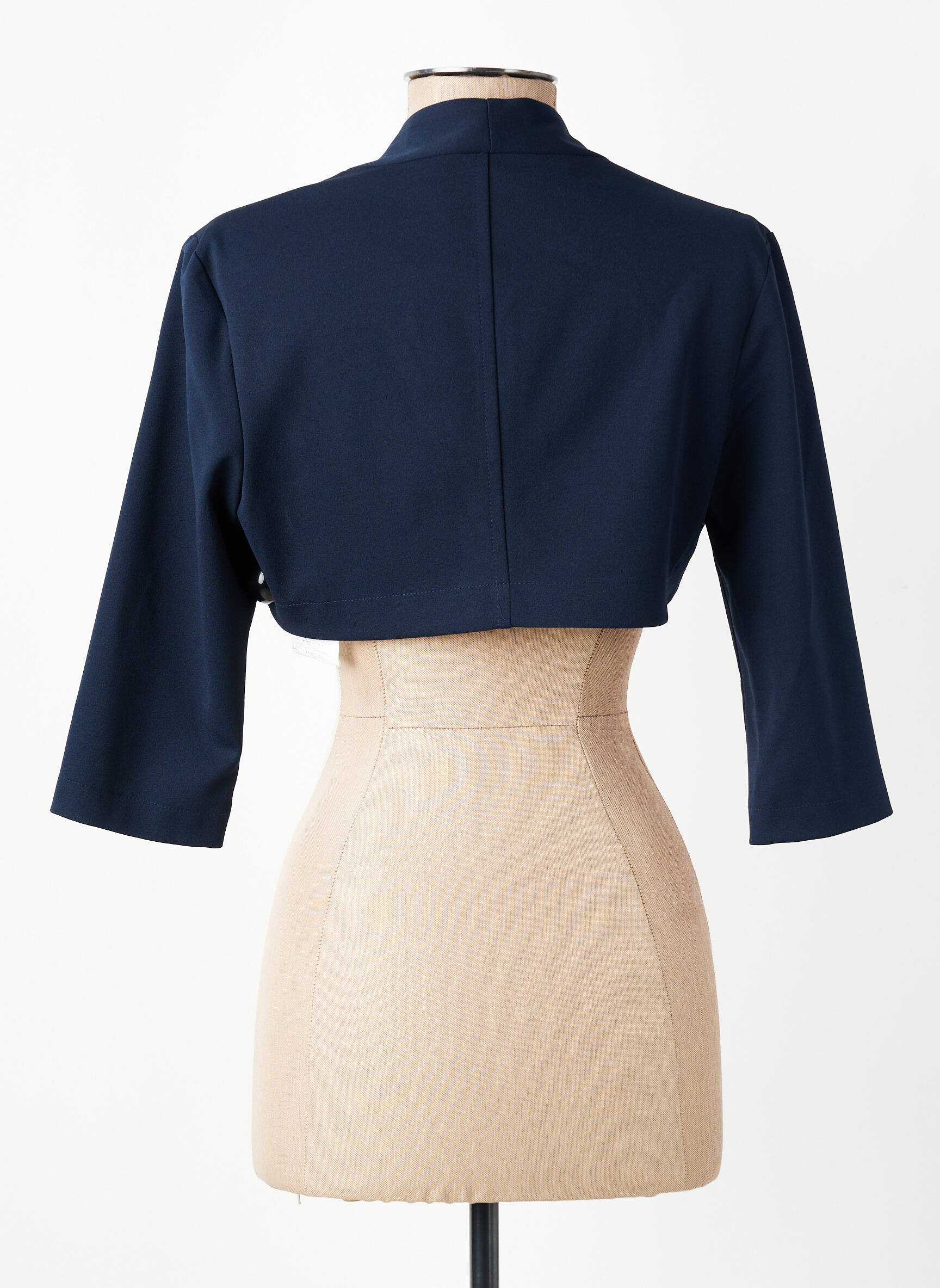 Boléro manches longues bleu RINASCIMENTO femme