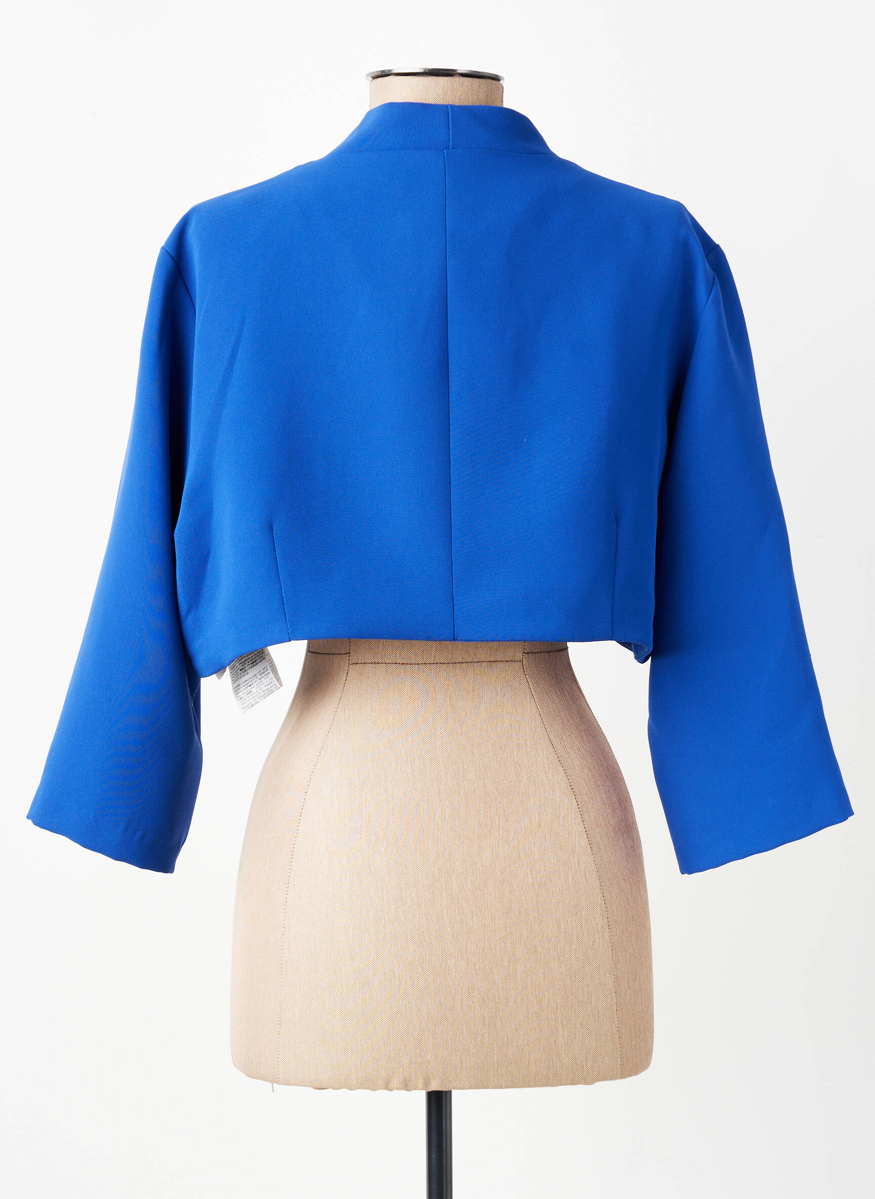 Boléro manches longues bleu RINASCIMENTO femme