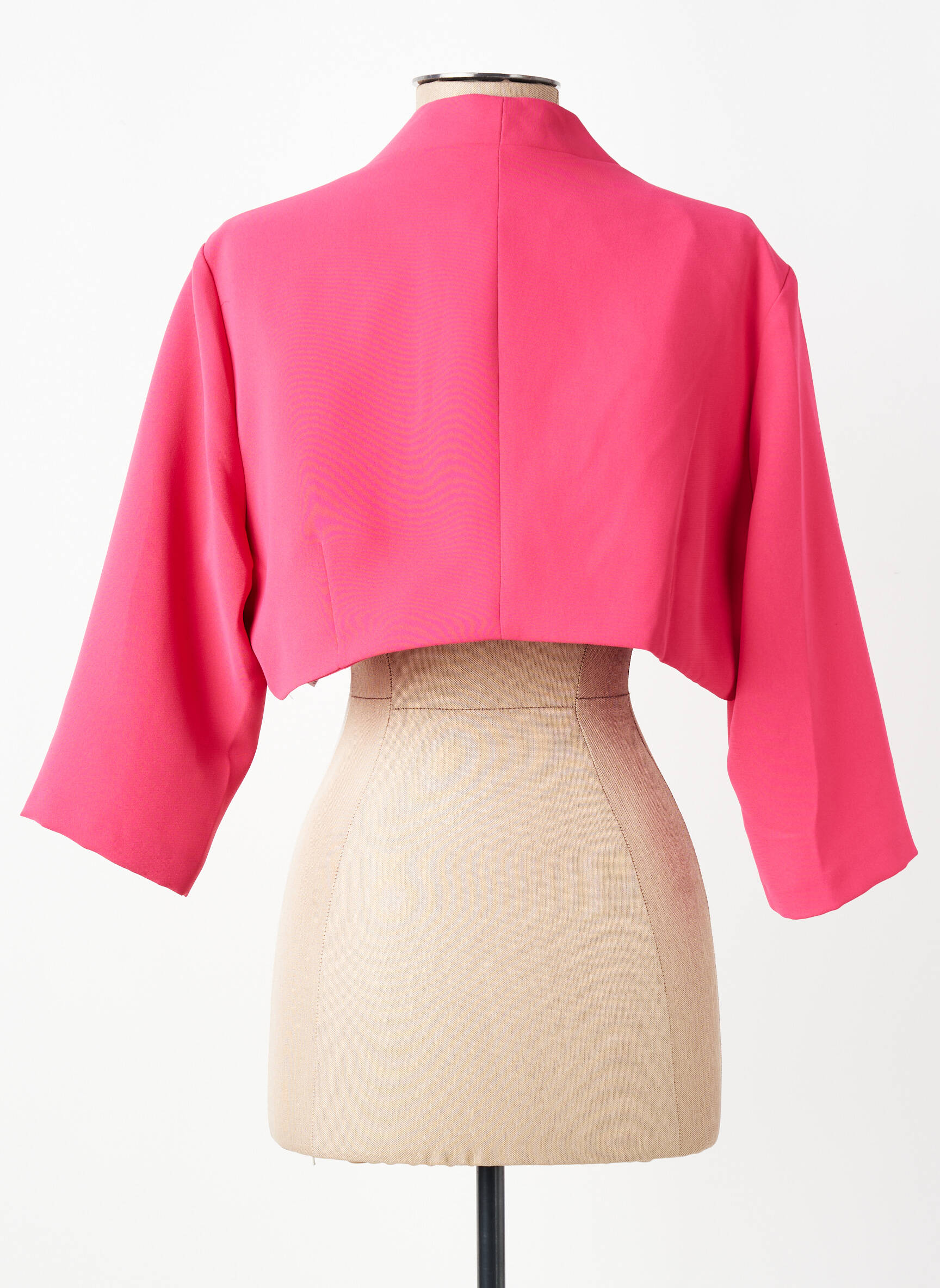 Boléro manches longues rose RINASCIMENTO femme