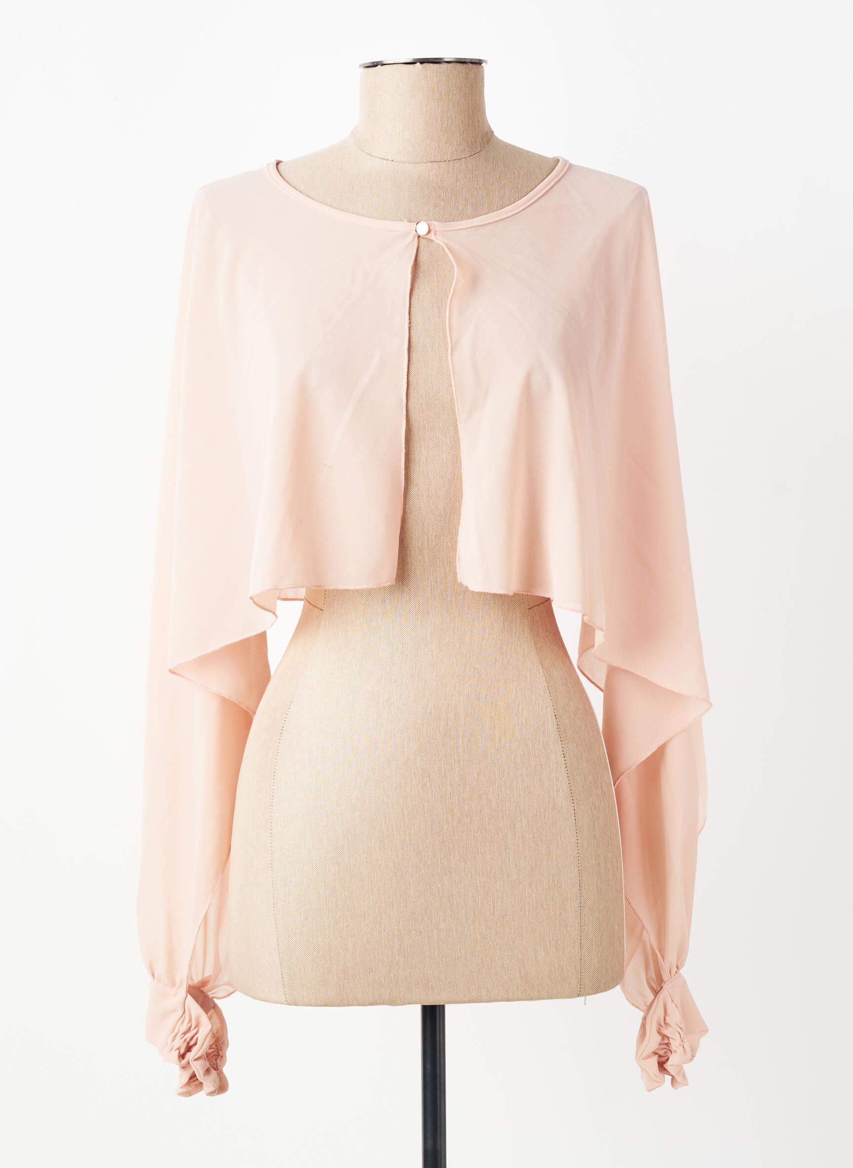 Boléro col rond rose RINASCIMENTO femme