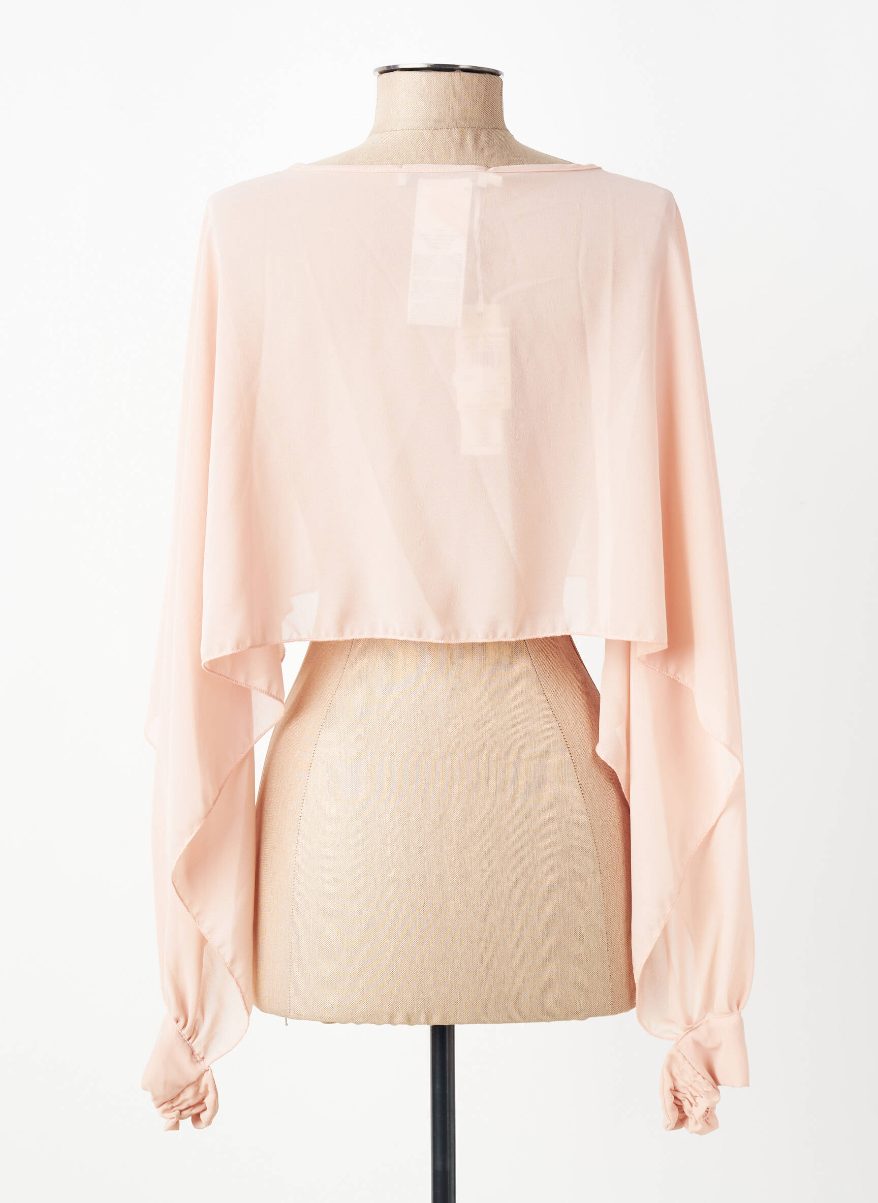 Boléro col rond rose RINASCIMENTO femme