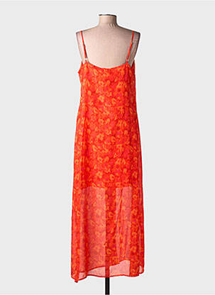 Robe longue sans manche sans manche rouge FREEMAN T.PORTER femme