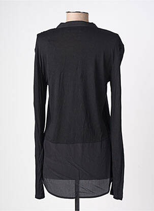 Blouse manches longues manches longues noir SCHOOL RAG femme
