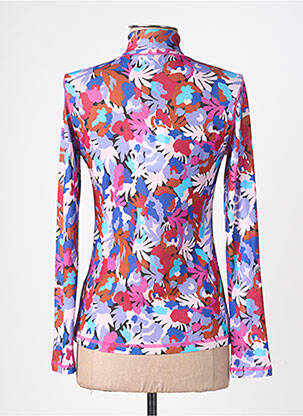 Top stretch manches longues violet SUNCOO femme