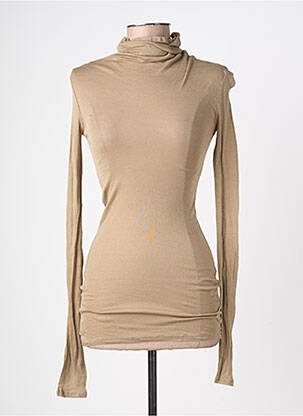 Top manches longues manches longues vert AMERICAN VINTAGE femme