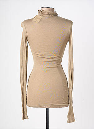 Top manches longues manches longues vert AMERICAN VINTAGE femme